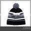 Good Quality Fedex Custom Knitted Beanie,Pom Pom Beanie Hats wholesale