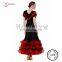 AB033 Black and red Puffy Show Dance Wear, Modern Dance Wear