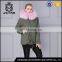 Fancy beautiful winter warm cheap pink faux fur coat