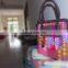 Luxury fashion decorate women shoulder good quality cotton bag