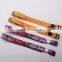 Fashion and disposable festival event woven wristband, woven wristbands for events
