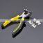 90 degree right angle scissors. Making door and window seal cutting