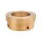 High precision flange copper bush customized by Chinese copper foundry