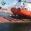 Vessel launching marine rubber airbag for shipyard