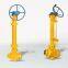 China Experienced Manufacturer Kmo 304 Worm Gear Ball Valves for Gas/Fuel Gas