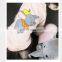 Dog Clothes Summer Thin Style T-shirt Little Flying Elephant Printed Short Sleeve Shirt Schnauzer Pomeranian Teddy Dog Clothing