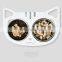 Amazon Hot Sell Pet Feeder Stainless Steel Water Bowl Disposer Dogs Cats Double Bowls