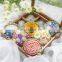 Yarncrafts Costom 100% Cotton Carrying Items Kids Shoulder Bag Handbag Coin Purse