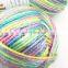 Fluffy and soft aran 100% acrylic sweater woolen yarn with variegated color
