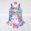 2019 Kids one piece unicorn swimsuit beachwear 2-8T kids girls bikinis swimwear