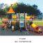 outdoor pumpkin house plastic slides playground