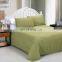 Solid Sheet Sets 100% Polyester Mattress Covers Green Flat Sheet Sets