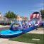 commercial hot sale inflatable 22ft feet double lane American dream slide with slip for sale