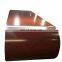 0.22 mm Thick Red Color Color Coated Galvanized Steel Coils PPGI Coils