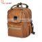 factory OEM fashion multifunctional PU leather baby backpack bag