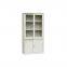 2 swing door metal storage locker steel display glass filing cabinet for office Office furniture metal storage file cupboard/cabinet double glass 2 door steel filing cabinet colourful