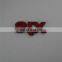 Plastic Custom Letter Car Body Decoration Car Emblem Badge Sticker