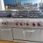 Gas Cooker Range with 4-Burner with gas oven