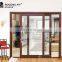 Modern Customized Color Soundproof Aluminium Lattice Door Glass Sliding Door