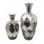 Large Hammered Design Aluminium Flower Vases