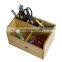 New Product Multi-function Organic Bamboo Desktop Organizer