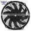 Universal 10 S-Blades 4.5AMP Draw 1730 CFM 2250 RPM 9'' 10'' 12'' Push/Pull Electric Car Radiator Cooling Slim Fan 12V 80W