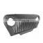 Matte Black Bird Grille Cover Front Grill Guard for Jeep Wrangler TJ 97-06
