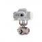 Electric motorized  truck water drain water control valve with industrial actuator