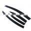 Door Rain Sun Visor Car Acrylic Sheet Black Smoke Door Visors Window Rain Shields For Civic