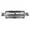 Upper Grille For 2019 2020 Chevrolet Silverado 1500 Gray Front Bumper w/3 Lights