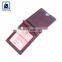 2020 Latest Arrival Vintage Style Matching Stitching Genuine Leather Money Clip Wallet for Men
