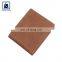 Vintage Style Look Matching Stitching Chairman Lining Material Genuine Leather Wallet for Women