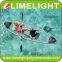 glow clear kayak, LED light transparent kayak, glow paddle, night tour crystal kayak, glow kayaking, night kayak