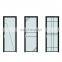 Cheapest China Manufacturer Swing Sliding Aluminum Interior Door For Bathroom