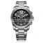 Fashion design custom watch stainless steel mens watch sports watch