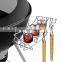 Kettle Tool Holder BBQ Grill Utensil Holder Rack for 22-in Kettle Charcoal Grills