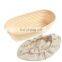 Best Seller Round Oval Rattan Banneton Bread Proofing Basket Bread Baking Mould Wholesale in Bulk High Quality
