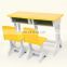 Cute design children study table desk and kids study chair