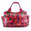 Custom Owl Pattern Oilcloth Tote Bags Lady Shopper Bag Owl Printed Tote Bag