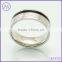 Fashion JewelrY High Quality Two Tones Stainless Steel Finger Ring