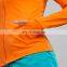 Custom compression recycled fabric gym clothes yoga active wear running jacket for women