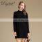 Ladies Soft Knitted Dress Round Neck Casual Oversized Cashmere Wool Knit Sweater