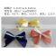 Pre Tied Polyester Satin Bow With Wire Twist:3/8" Ribbon, 2" Width With 1.5" Tail, 4.5" Long Tie