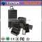 Pvc leather professional cosmetic makeup beauty trolley case rolling trolley case