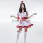 Miss U Hair Wholesale Manufacture Sexy Lolita Maid Cosplay Costume Set Halloween Nurse Fancy Dress Costume Outfit