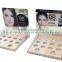 Cardboard cosmetic display stand with shelf new design of 2013