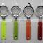 SIMPLE DESIGN PLASTIC & STAINLESS STEEL STRAINER WITH EASY-GRIPPING HANDLE