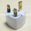 Steel Material Cheap Universal Travel Adapter AU US EU to UK Adapter Converter