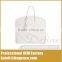 Premium White Leather Garment Bag for Suits Foldable