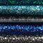 Modern design glitter fabric ,cheap glitter leather for walls and shoes